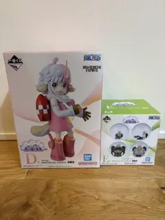 一番くじ ワンピース 思い描く未来 D賞アトラス　E賞Sスネーク　2点セット