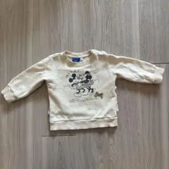 SLAP SLIP Disneyコラボ　ミッキーミニートレーナー　80センチ