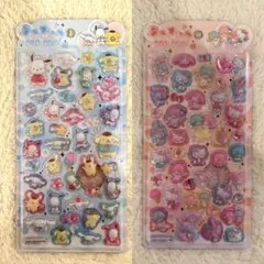 サンリオ うるちゅるポップシール 2枚セット