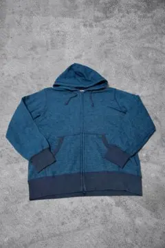 OLD UNIQLO ダブルジップ ボーダー ジップパーカー Y2K 00s