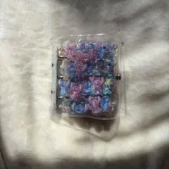 シール帳　完成品（ボンボンドロップシール、リフィル8枚）スティッチ ハローキティ