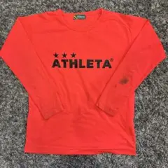 ATHLETA 長袖シャツ 150 レッド