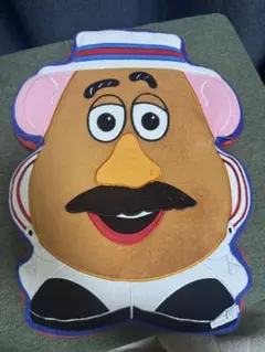 ディズニー　ポテトヘッド　クッション　リバーシブル