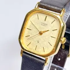 CITIZEN 腕時計 レディース2931 ゴールド スクエア 腕時計 46