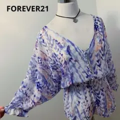 【FOREVER21】フォーエバー21 エスニック柄チュニック ドルマンスリーブ