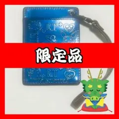 ハローキティ ストラップ付きパスケース(定期入れ) Hello Kitty 青