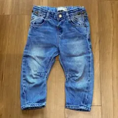 ZARA Baby 86cm ブルー　デニム　ウエスト調節可能