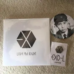 EXO Love Me Right会場限定CD セフン チェン バッジ