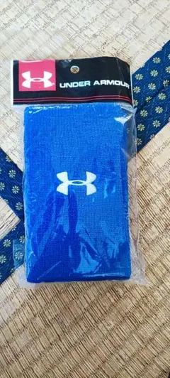 Under Armour 青 リストバンド