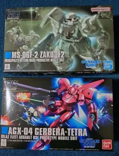 HGケンプファー、ガーベラ・テトラ、RG量産型ズゴック【未組立】 HGガーベラ・テトラ、ケンプファー 、RG量産型ズゴック未組立 - メルカリ