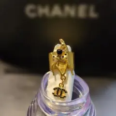 CHANEL ゴールド チャーム付きリング