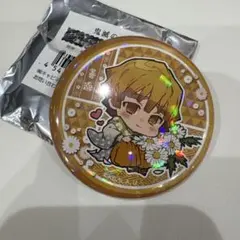 善逸　鬼滅の刃 トレーディングホログラム缶バッジ 誕生花ver.