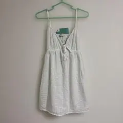 HOLLISTER キャミワンピース 白