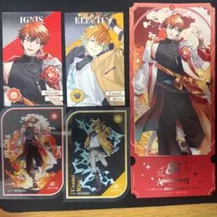 にじさんじ8thAnniversary 宇佐美リト 北見遊征 各種カード 特典