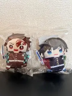 鬼滅の刃 まめめいと 無限城ver. 竈門炭治郎・冨岡義勇 ぬいぐるみマスコット