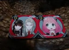 スパイファミリー 365日ステッカー 2種 アーニャ ヨル ロイド ジャンプ