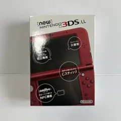 【箱付/美品】New Nintendo 3DS LL メタリックレッド