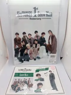 スノスト 1st Anniversary クリアファイル&ステッカー