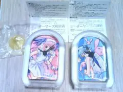 ギャラクシーエンジェル 時計 ミルフィーユ ミント 2個セット レア 当時物 ギャラクシーエンジェル 時計 ミルフィーユ ミント 2個セット レア