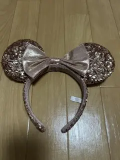 ディズニー ミニー カチューシャ スパンコール