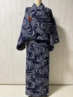 ☆花柄の綿絽の浴衣 m4305 - メルカリ