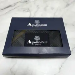 アクアスキュータム エコバッグ チェック柄 新品未使用