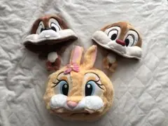 ディズニー　ファンキャップ　チップとデール　ミスバニー