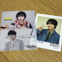 なにわ男子　大西流星　カード セット