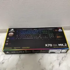 CORSAIR K70 RGB MK.2 メカニカルキーボード 本体　動作未確認のサムネイル