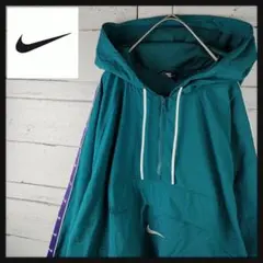 【激レア】ナイキ　ナイロンジャケット☆　アノラック☆バックロゴ☆サイドロゴ☆XL