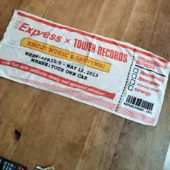 Tower Records Express コラボタオル　タワーレコード