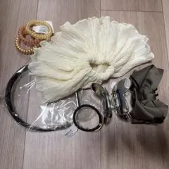 ヘアアクセサリー　6点セットのサムネイル