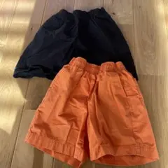 GU ハーフパンツ　2点セット　110
