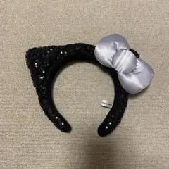 キティちゃん カチューシャ 黒