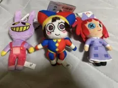 アメイジングデジタルサーカス マスコットキーチェーン 3種セット