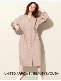 BEAUTY&YOUTH シャツワンピース