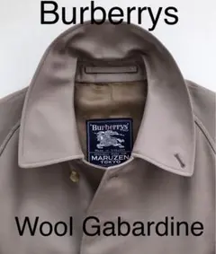 Burberrys バーバリー ステンカラーコート ウールギャバ ブレラ デット