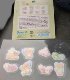 鬆弛熊 軟綿綿 貼紙碎片