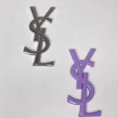 YSL 合金カボション 2個セットバラ売り不可❌