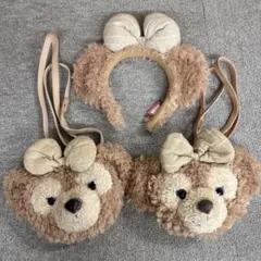 ShellieMay シェリーメイ　クマ耳カチューシャ・バッグセット