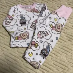 アンパンマン　長袖　パジャマ　ピンク　80