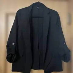 ブラック テーラードジャケット XS