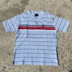 VANS ヴァンズ 90's ポロシャツ オールドバンズ 旧ロゴ コットン Lのサムネイル