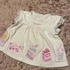 メゾピアノ半袖Tシャツ80センチ⭐︎汚れ有り