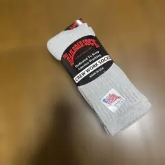 THE RAILROAD SOCK 3Pクルーソックス グレーのサムネイル