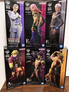 一番くじ ジョジョの奇妙な冒険 EVILPARTY フィギュア賞 A〜F賞セット 一番くじ ジョジョの奇妙な冒険 EVIL PARTY｜一番くじ倶楽部