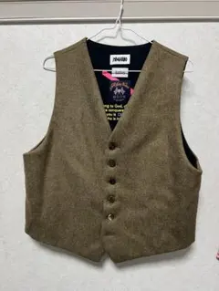 □□ NIGEL CABOURN ベスト カーキ サイズ50 ナイジェルケーボン 