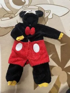 ディズニー ミッキーマウス ベビー服80cm モコモコ