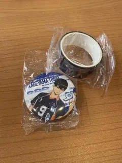 ハイキュー!! 影山飛雄 缶バッジ＆マスキングテープセット