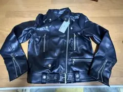 ブラックライダースジャケット